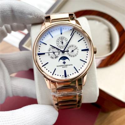 Replica Patrimony A21j Automatic Movement Mens Watch White Dial Stainless Steel B E157