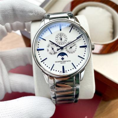 Replica Patrimony A21j Automatic Movement Mens Watch White Dial Stainless Steel B E157