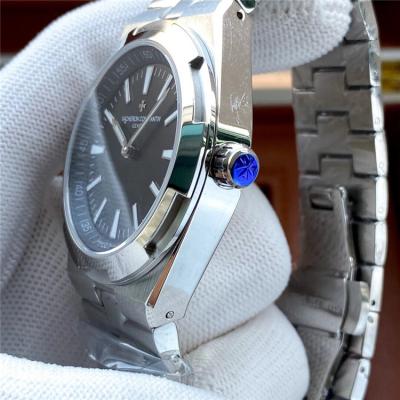 Replica Overseas A2813 Automatic Movement Mens Watch Blue Dial Stainless Steel B E159