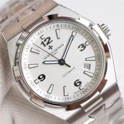 Replica Overseas A21j Automatic Movement Mens Watch White Dial Stainless Steel A E169