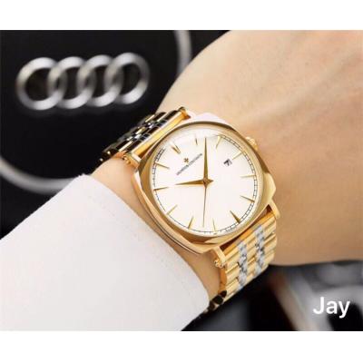 Harmony Japan Miyota 8215 Automatic Movement Mens Watch White Dial Two Tone Yellow Gold B G06