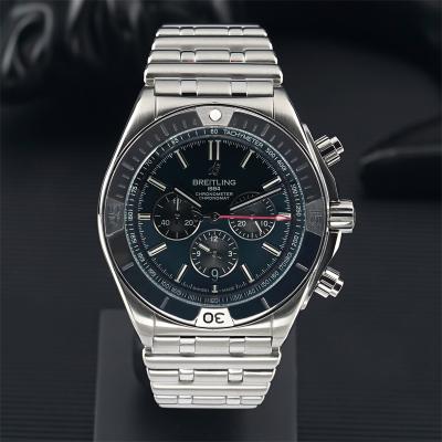 Chronomat B01 42 Blue Dial Men's Watch Stainless Steel Bracelet  19 Styles ABR-005