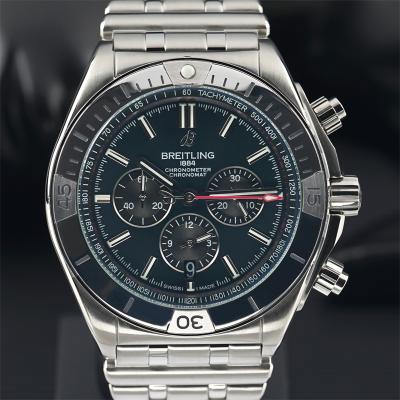 Chronomat B01 42 Blue Dial Men's Watch Stainless Steel Bracelet  19 Styles ABR-005