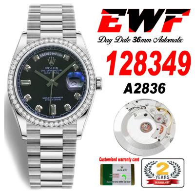 EWF DayDate 36 128349 A2836 Automatic Mens Watch  ...