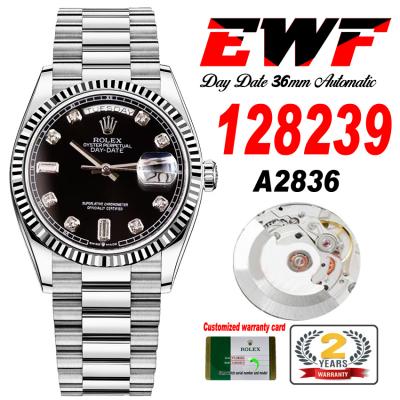 EWF DayDate 36 128349 A2836 Automatic Mens Watch F...