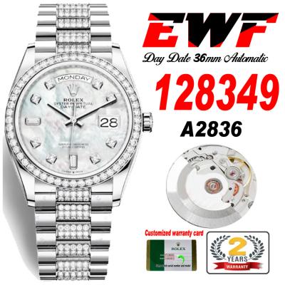 EWF DayDate 36 128349 A2836 Automatic Mens Watch M...