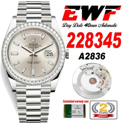 EWF DayDate 40 228345 A2836 Automatic Mens Watch D...