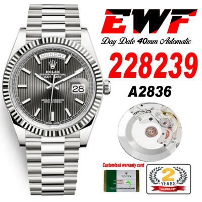 EWF DayDate 40 228239 A2836 Automatic Mens Watch G...