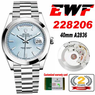 EWF DayDate 40 228239 A2836 Automatic Mens Watch I...