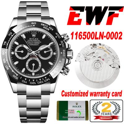 EWF Daytona 116500 A7750 Automatic Mens Watch Pand...