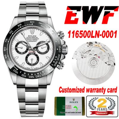 EWF Daytona 116500 A7750 Automatic Mens Watch Pand...