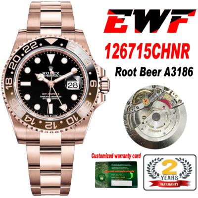 EWF GMT-Master II 126715 A3186 Automatic Mens Watc...