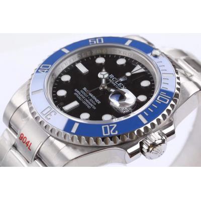 EWF Submariner 41 126613LB A3235 Automatic Mens Watch Blue Ceramic Bezel Black Dial 904L SS Oyster Bracelet Best Edition