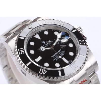 EWF Submariner 41 126610LN A3235 Automatic Mens Watch Ceramic Bezel Black Dial 904L SS Oyster Bracelet Best Edition