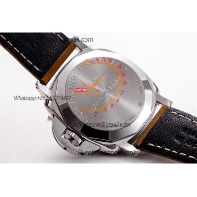 PAM00904 Luminor Due OP AXXXIV Automatic Mens Watch VSF 42mm Best Edition Gray Dial on Brown Asso Strap