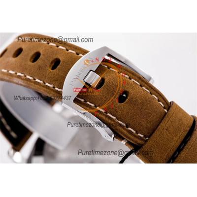 PAM00904 Luminor Due OP AXXXIV Automatic Mens Watch VSF 42mm Best Edition Gray Dial on Brown Asso Strap