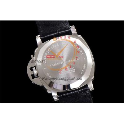 PAM01250 Luminor Due  P900 Automatic Mens Watch 42mm VSF Best Edition Gray Dial on Black Leather Strap