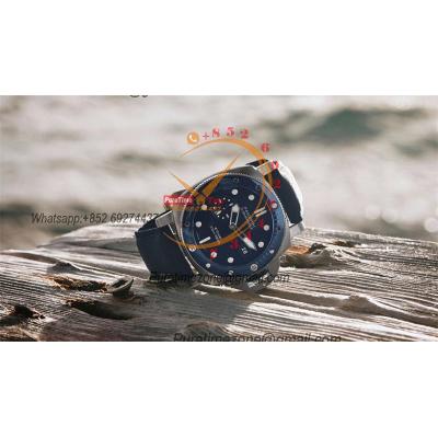 PAM01289 Submersible QuarantaQuattro Blu Profondo P900 Automatic Mens Watch VSF 1:1 Best Edition Blue Dial Nylon Strap