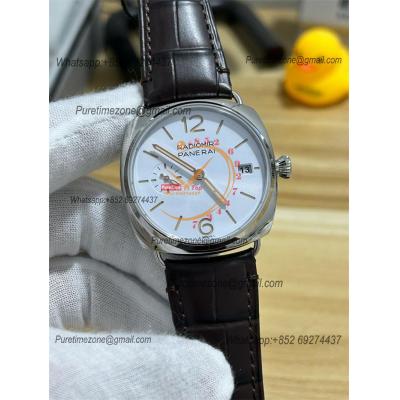 PAM01292 Radiomir Quaranta P900 Automatic Mens Watch 40mm VSF 1:1 Best Edition White Dial Brown Leather Strap