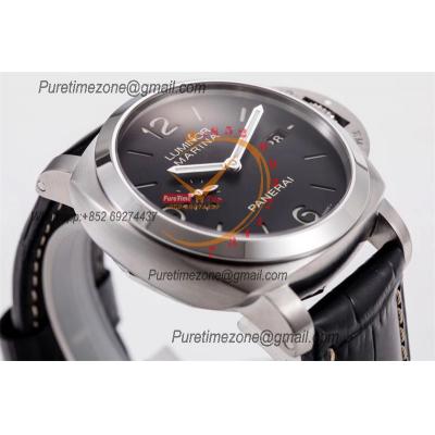 PAM00312 Luminor 1950 3 Days P9000 Automatic Mens Watch 44mm VSF V2 1:1 Best Edition Black Leather Strap