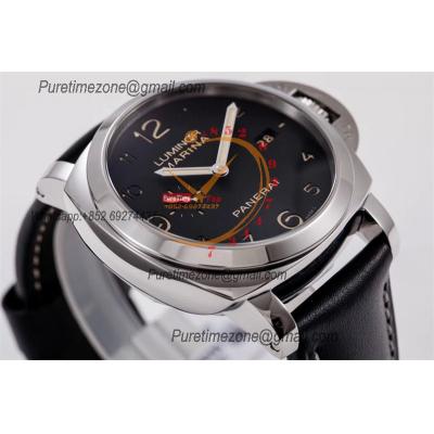 PAM00359 Luminor Marina 1950 3 Days P9000 Automatic Mens Watch VSF V2 1:1 Best Edition on Black Leather Strap