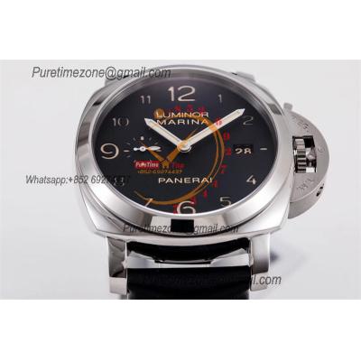 PAM00359 Luminor Marina 1950 3 Days P9000 Automatic Mens Watch VSF V2 1:1 Best Edition on Black Leather Strap