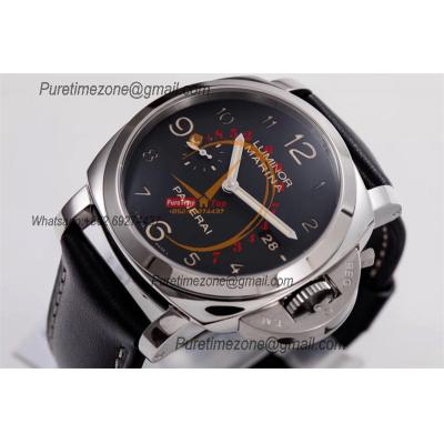 PAM00359 Luminor Marina 1950 3 Days P9000 Automatic Mens Watch VSF V2 1:1 Best Edition on Black Leather Strap