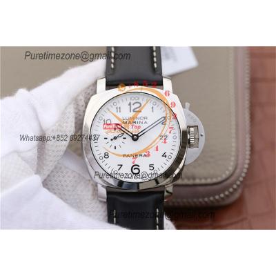 PAM00499 Luminor Marina 1950 P9000 Automatic Mens Watch VSF Best Edition on Black Leather Strap