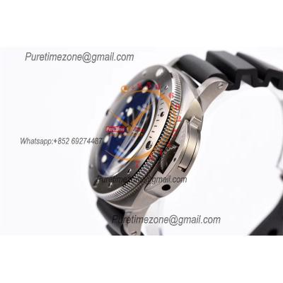 PAM00692 Submersible BMG-Tech Titanium P9010 Automatic Mens Watch VSF 1:1 Best Edition Black Rubber Strap