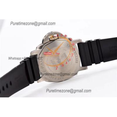 PAM00692 Submersible BMG-Tech Titanium P9010 Automatic Mens Watch VSF 1:1 Best Edition Black Rubber Strap