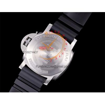 PAM00692 Submersible BMG-Tech Titanium P9010 Automatic Mens Watch VSF 1:1 Best Edition Black Rubber Strap