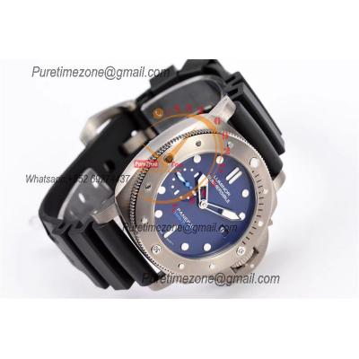 PAM00692 Submersible BMG-Tech Titanium P9010 Automatic Mens Watch VSF 1:1 Best Edition Black Rubber Strap