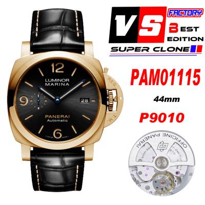 PAM01115 Luminor 1950 44 3 Days Yellow Gold P9010 ...