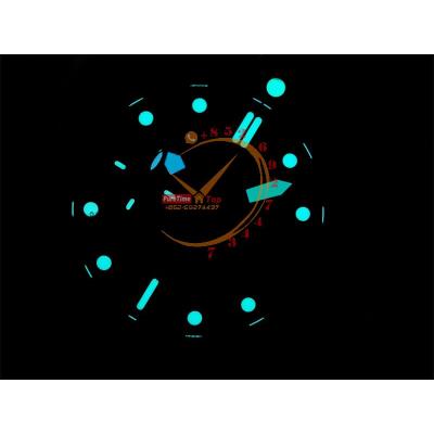 PAM01616 Submersible Carbotech P9010 Automatic Mens Watch 47 VSF Best Edition Black Dial Blue Markers Rubber Strap