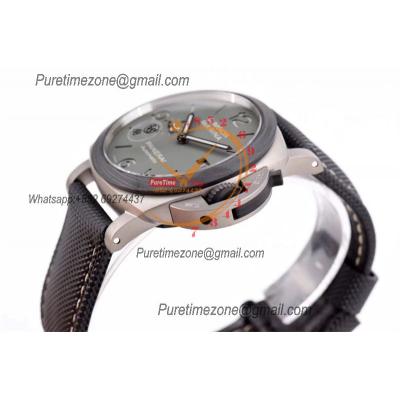 PAM01662 Luminor Marina TuttoGrigio P9010 Automatic Mens Watch VSF 1:1 Best Edition  Black Kevlar Composite Strap