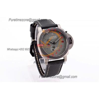 PAM01662 Luminor Marina TuttoGrigio P9010 Automatic Mens Watch VSF 1:1 Best Edition  Black Kevlar Composite Strap