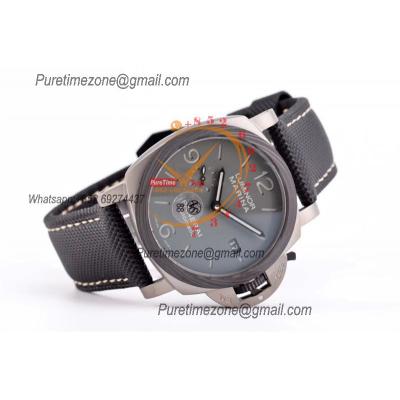 PAM01662 Luminor Marina TuttoGrigio P9010 Automatic Mens Watch VSF 1:1 Best Edition  Black Kevlar Composite Strap