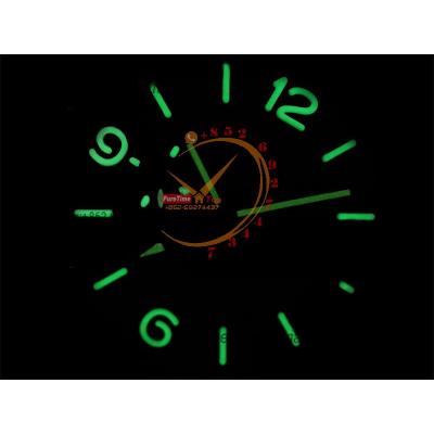 PAM01056 Luminor 1950 GMT P9011 Automatic Mens Watch VSF 1:1 Best Edition Green Dial Rubber Strap