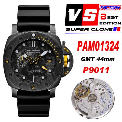 PAM01324 Submersible GMT Carbotech Navy Seals P901...