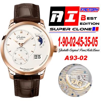 PanoMaticLunar MoonPhase A93-02 Automatic Mens Wat...