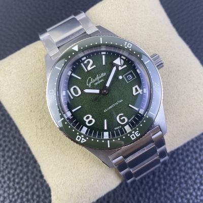 Spezialist 39.5mm SW200 Automatic Mens Watch 1-39-11-13-83-70 RXWF 1:1 Best Edition Green Dial SS Bracelet