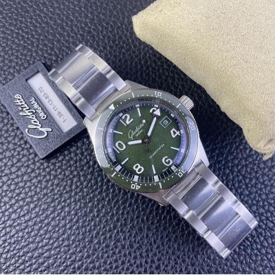 Spezialist 39.5mm SW200 Automatic Mens Watch 1-39-11-13-83-70 RXWF 1:1 Best Edition Green Dial SS Bracelet