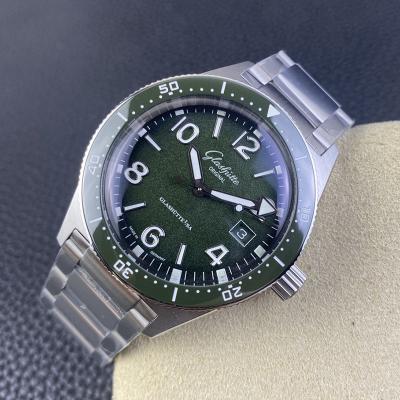 Spezialist 39.5mm SW200 Automatic Mens Watch 1-39-11-13-83-70 RXWF 1:1 Best Edition Green Dial SS Bracelet