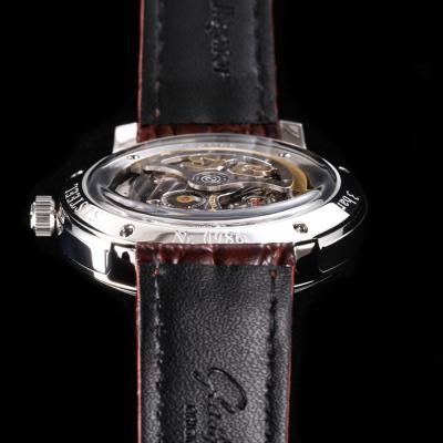 Senator Sixties A3952 Automatic Mens Watch 1-39-52-07-02-01 TWF Best Edition Steel Iconic Red Dial Brown Leather