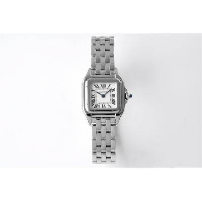 WSPN0006 Swiss Ronda Quartz Ladies Watch BVF 22mm Small White Dial SS Bracelet Best Ediiton