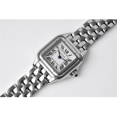 WSPN0006 Swiss Ronda Quartz Ladies Watch BVF 22mm Small White Dial SS Bracelet Best Ediiton