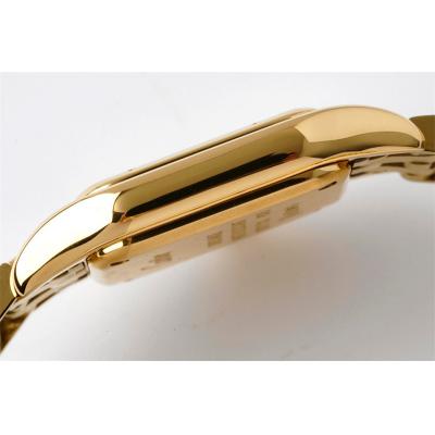 WGPN0008 Swiss Ronda Quartz Ladies Watch BVF 22mm Small Yellow Gold White Dial SS Bracelet Best Ediiton