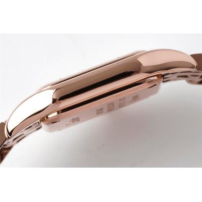 WGPN0006 Swiss Ronda Quartz Ladies Watch BVF 22mm Small Rose Gold White Dial SS Bracelet Best Ediiton