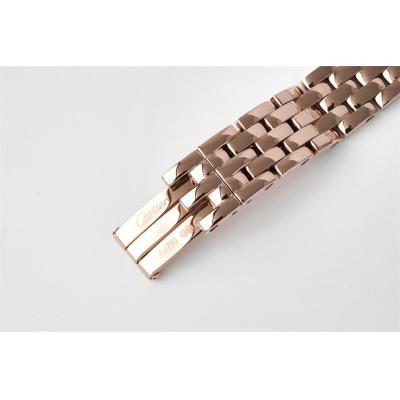 WGPN0006 Swiss Ronda Quartz Ladies Watch BVF 22mm Small Rose Gold White Dial SS Bracelet Best Ediiton