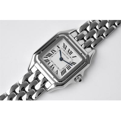 WSPN0007 Swiss Ronda Quartz Ladies Watch BVF 27mm Medium White Dial SS Bracelet Best Ediiton